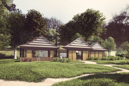 Ubikace pro tapíry a další zvířata – ZOO Zlín Lešná